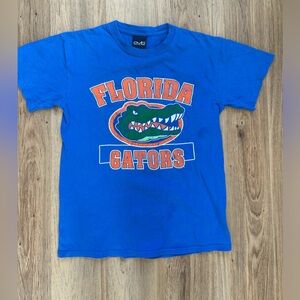 Vintage Florida Gators 90s  T Shirt Small Old Varsity Brand Blue Orange